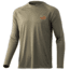 HUK Performance Fishing Huk And Bars Pursuit Long Sleeve - Men's, Moss, Large, H1200426-316-L