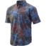 HUK Performance Fishing Huk Kona Woven Short Sleeve Button Up - Mens, Black, Medium, H1500077-001-M