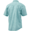 HUK Performance Fishing Huk Kona Woven Short Sleeve Button Up - Mens, Seafoam, Large, H1500077-350-L