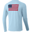 HUK Performance Fishing HUKd Up Flag Pursuit - Mens, Ice Blue, Medium, H1200316-450-M