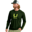 HUK Performance Fishing Icon Long Sleve Crew - Mens, Cypress Landing, Extra Large, H1200573-377-XL