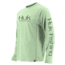 HUK Performance Fishing Icon LS Tops, Long Sleeve - Mens, Key Lime, Large, H1200138-336-L