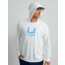 HUK Performance Fishing Icon Performance Hoodie - Mens, White, Large, H1200574-100-L
