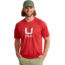 HUK Performance Fishing Icon Short Sleve Crew - Mens, Channel Marker, 2XL, H1200572-624-XXL
