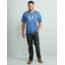 HUK Performance Fishing Icon Short Sleve Crew - Mens, Quiet Harbor, Large, H1200572-445-L