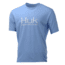 HUK Performance Fishing Icon SS Tops, Short Sleeve - Mens, Carolina Blue, Medium, H1200137-420-M