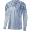 HUK Performance Fishing Icon X Camo Fade Long Sleeve Tee - Mens, Erie, Small, H1200155-037-S