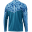HUK Performance Fishing Icon X Camo Fade Long Sleeve Tee - Mens, North Drop, Extra Large, H1200155-431-XL