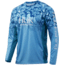 HUK Performance Fishing Icon X Camo Fade Long Sleeve Tee - Mens, North Drop, Extra Large, H1200155-431-XL