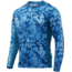 Surchemise homme HYRAW à manches longues noire et camouflage