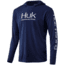HUK Performance Fishing Icon X Hoodie - Men's, Sargasso Sea, Medium, H1200139-409-M