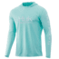 HUK Performance Fishing Icon X Hoodie - Men's, Seafoam, Small, H1200139-350-S