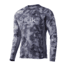 HUK Performance Fishing Icon X KC Refraction Camo Long Sleeve Shirt - Mens, Storm, Extra Large, H1200285-039-XL