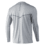 HUK Performance Fishing Icon X Long Sleeve - Men's, Overcast Grey, Extra Large, H1200386-032-XL