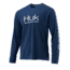 HUK Performance Fishing Icon X Long Sleeve - Mens, Sargasso Sea, Medium, H1200138-409-M