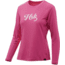 HUK Performance Fishing Icon X Long Sleeve Top - Womens, Hot Pink, Extra Large, H6120018-670-XL