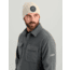 HUK Performance Fishing Jetty Shacket - Mens, Volc Ash Hthr, Small, H1300114-015-S