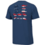 HUK Performance Fishing Kc Flag Fish Tee - Men's, Set Sail, Extra Large, H1000415-489-XL