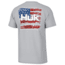 HUK Performance Fishing KC Fly Flag Tee - Mens, Harbor Mist, S, H1000483-034-S