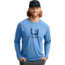 HUK Performance Fishing KC Icon Graphic Long Shirt - Mens, Quiet Harbor, Large, H1200629-445-L