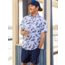 HUK Performance Fishing KC Kona Button-Down Shirt - Mens, Windsurfer, Large, H1500192-454-L