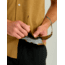 HUK Performance Fishing Kona Solid Short Sleeve Shirt - Mens, Sand Piper, Large, H1500154-217-L