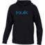 HUK Performance Fishing Logo Hoodie - Kids, Medium, Black, H7130007-001-YM