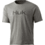 HUK Performance Fishing Logo Tee - Men's, Heather Moss, Large, H1000359-318-L