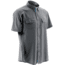 HUK Performance Fishing Men's Next Level Short Sleeve Shirt, Charcoal Gray, Large H1500030-010-L
