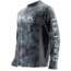 HUK Performance Fishing Mens Icon Camo Long Sleeve Top, SubPhantis Glacier, Extra Large, H1200143-095-XL