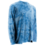 HUK Performance Fishing Mens Kryptek LoPro Icon Long Sleeve Shirt, Kryptek Carolina Blue, H1200107GCBS