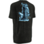 HUK Performance Fishing Mens KScott Jumping Bass Tee, Dark Grey Heather, H1000074DGHS