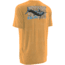 HUK Performance Fishing Mens KScott Midnight Banks Tee, Heather Orange, H1000077HOGS