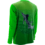 HUK Performance Fishing Mens KScott Twin Diesel Icon Long Sleeve Shirt, Neon Green, H1200101NGNS