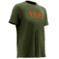 HUK Performance Fishing Mens Logo Tee, Military Olive Drab, Large, H1000121-390-L