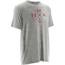HUK Performance Fishing Mens Xmark Tee, True Grey Heather, H1000090TGHS