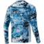 HUK Performance Fishing Mossy Oak Pursuit Long Sleeve - Mens, Mossy Oak Elements Hydro Wahoo, Medium, H1200228-935-M