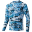 HUK Performance Fishing Mossy Oak Pursuit Long Sleeve - Mens, Mossy Oak Elements Hydro Wahoo, Medium, H1200228-935-M