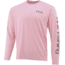 HUK Performance Fishing Pen and Ink Tarpon Long Sleeve Graphic T-Shirt - Mens, Pink Taffy, Medium, H1200219-685-M