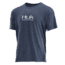 HUK Performance Fishing Performance Fishing Tops, Short Sleeve - Mens, Dark Blue Heather, Medium, H1000176-415-M