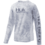 Sweat à capuche HUK PERFORMANCE FISHING CAMOUFLAGE GRIS HOMME PETIT