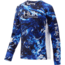 HUK Performance Fishing Pursuit Camo Vented Long Sleeve Tee - Youth, Mossy Oak Hydro Reflex, Large, H7120017-468-YL