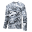 HUK Performance Fishing Pursuit Camo Vented LS Tops, Long Sleeve - Men's, Hydro Ice, 2XL, H1200154-118-XXL