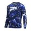 HUK Performance Fishing Pursuit Camo Vented LS Tops, Long Sleeve - Men's, Hydro Reflex, 2XL, H1200154-468-XXL