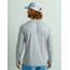 HUK Performance Fishing Pursuit Graphic Crew - Mens, Harbor Mist, Extra Large, H1200630-034-XL