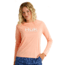 HUK Performance Fishing Pursuit Heather Crew LS - Womens, Pch Nectar Hthr, Medium, H6120125-827-M