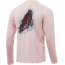HUK Performance Fishing Pursuit Hogzilla LS Graphic T-Shirt - Mens, Seashell Pink, Extra Large, H1200208-682-XL