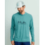 HUK Performance Fishing Pursuit Hoodie Heather - Mens, Storm Blue Hthr, Medium, H1200486-540-M
