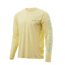 HUK Performance Fishing Pursuit Mullet Run Long Sleeve Graphic T-Shirt - Mens, French Vanilla, Medium, H1200207-740-M