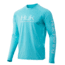 HUK Performance Fishing Pursuit Vented Long Sleeve - Mens, Blue Radiance, 2XL, H1200150-444-XXL